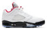 Jordan Air Jordan 5 Low Golf "Fire Red" 低帮 复古篮球鞋 男款 火焰红 / Кроссовки Jordan Air Jordan CU4523-100