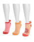 ფოტო #2 პროდუქტის Women's Set of 3 Cozy Fruit Footies