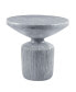 Laddie End Table, Weathered Gray Finish