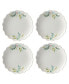 Фото #1 товара French Perle Berry Holiday Accent Plate Set, Set of 4