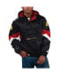 Фото #1 товара Men's Black Jeff Gordon Home Team Satin Half-Zip Hoodie Jacket