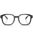 Men's Square Eyeglasses, HC619953-X