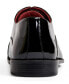 Фото #5 товара Men's Tuxedo Cap-Toe Oxford Patent Leather Dress Shoe