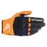 Motorradhandschuhe Alpinestars Honda Copper Schwarz-Orange