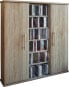 Фото #2 товара Holz CD DVD Stand Regal Santo Glastür