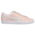 Puma Suede Classic Xxi Lace Up Womens Pink Sneakers Casual Shoes 38141011