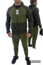 Фото #1 товара Sportswear Hoodie Full-zip Windrunner Yeşil/haki Erkek Günlük Spor Ceket