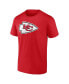 Men's Red Kansas City Chiefs Father's Day T-Shirt