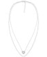 Initial Disc Layered Pendant Necklace in Sterling Silver, Created for Macy's