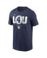 Фото #3 товара Men's Lou Gehrig Navy New York Yankees Cooperstown Collection Lou Gehrig Day Retired Number T-shirt