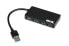 Фото #1 товара USB-кабель iBOX IUH3F56 - USB 3.2 Gen 1 (3.1 Gen 1) Type-A - USB 3.2 Gen 1 (3.1 Gen 1) Type-A - 5000 Mbit/s - Black - 0.15 m - DC