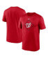 Men's Red Washington Nationals Legend Icon Performance T-shirt