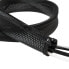 LogiLink KAB0048 - Cable management - Black - Polyester - -50 - 150 °C - 1 m - 3.5 cm