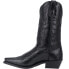 Laredo Laredo Hawk Snip Toe Cowboy Mens Black Dress Boots 6860
