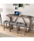 Фото #5 товара Multifunctional Dining and Game Room Table Set