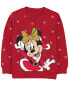 Kid Minnie Mouse Christmas Pullover 4