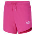 Фото #5 товара Puma Ess Ft 3" Drawstring Short Womens Pink Casual Athletic Bottoms 67650925