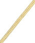 Фото #1 товара 10k Gold Bracelet, Mesh Link Bracelet