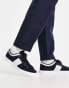 Фото #2 товара Fred Perry underspin twill tipped trainers in navy