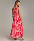 Фото #4 товара Women's Printed Sleeveless Maxi Dress