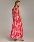 Women's Printed Sleeveless Maxi Dress