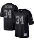 Фото #1 товара Men's Bo Jackson Black Las Vegas Raiders Legacy Replica Jersey