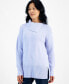 ფოტო #1 პროდუქტის Women's Envelope-Neck Tunic Sweater, Created for Macy's