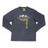 Фото #1 товара Eddie Bauer Men's Crewneck Graphic Print Long Sleeve T-Shirt