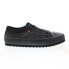 Фото #1 товара Diesel S-Principia Low Mens Black Canvas Lace Up Lifestyle Sneakers Shoes 12.5