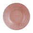 Фото #1 товара Плоская тарелка из розового стекла Vivalto "6 штук" (21 x 2 x 21 см)