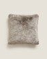 Фото #4 товара Fur cushion cover