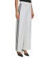 Фото #3 товара Women's Side-Striped Wide-Leg Pants