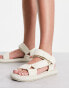 Tommy Jeans soft padded sandal in ecru