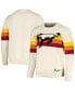 ფოტო #1 პროდუქტის Men's Cream Bronco McCallister Pullover Sweater