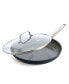 Фото #1 товара Chatham Hard Anodized Ceramic Nonstick 12" Frying Pan with Lid