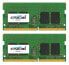 Фото #3 товара Crucial 16GB (2x8GB) DDR4 2400 SODIMM 1.2V - 16 GB - 2 x 8 GB - DDR4 - 2400 MHz - 260-pin SO-DIMM
