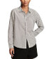 ფოტო #1 პროდუქტის Women's Boyfriend Button-Down Shirt