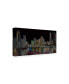 Фото #2 товара Ellicia Amando Boston Glowing Canvas Art - 19.5" x 26"