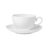 Фото #1 товара Кофейная чашка с блюдцем Villeroy & Boch Royal - белая - 260 мл