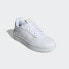 adidas neo Postmove 耐磨 低帮 板鞋 女款 白