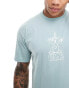 Фото #3 товара Vans short sleeve t-shirt with back print in grey mist