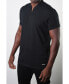 Фото #3 товара Men's Basic Henley Zip Tee