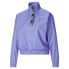 Фото #1 товара Puma Training Strong Woven 14 Zip Pullover Womens Purple 52408228