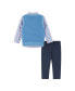 ფოტო #3 პროდუქტის Toddler Boys / Light Green Plaid Sweater Vest Set