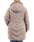 ფოტო #2 პროდუქტის Plus Size Faux-Fur-Collar Packable Puffer Coat, Created for Macy's