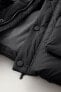 Water-repellent puffer coat