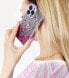 Hurtel Design Case etui do iPhone 13 Pro Max pokrowiec w kwiaty fioletowy