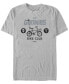 Men's The Goonies 1985 Goonies Bike Club Short Sleeve T-shirt Серебристый, S - фото #1