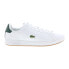 Фото #1 товара Lacoste Graduate Pro 222 1 Mens White Leather Lifestyle Sneakers Shoes