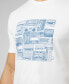 ფოტო #2 პროდუქტის Men's Radio Stack Short Sleeve T-shirt